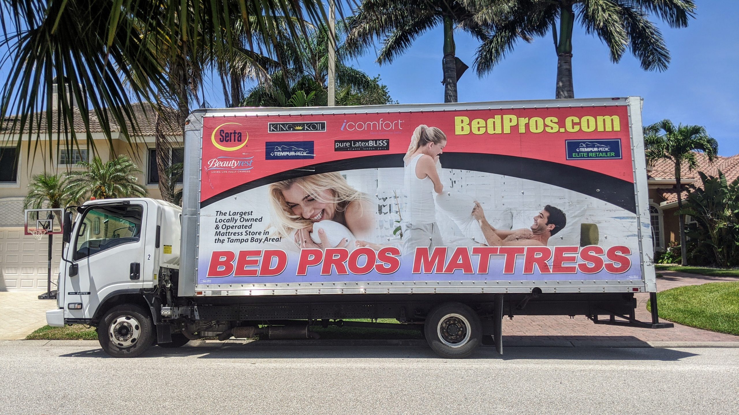 Bed Pros Delivery Truck